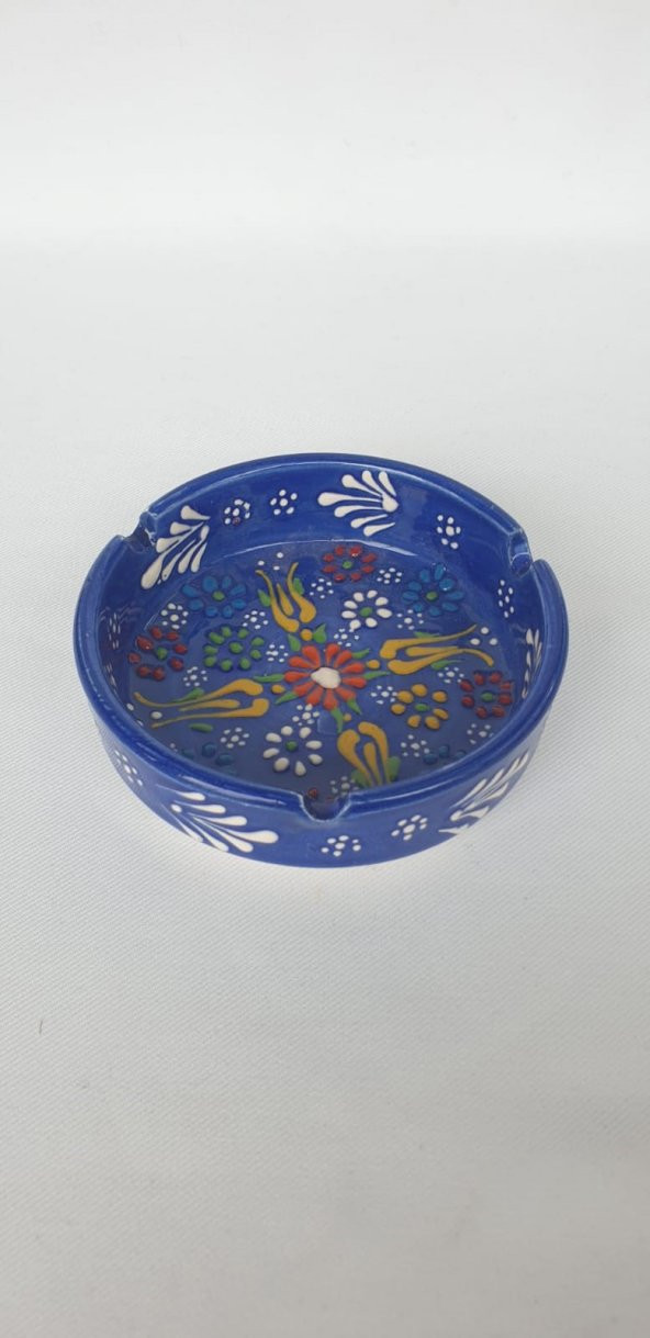 KÜTAHYA SERAMİK SİYAH OSMANLI DESENLİ KÜLLÜK - 7