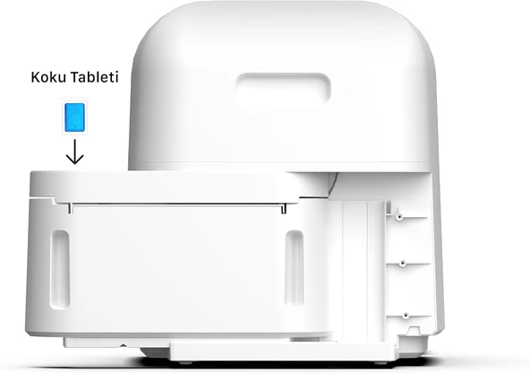 Xenon Smart Akıllı Otomatik Kedi Tuvaleti 60L Koku ve UV Sterilizasyonu Mobil App ile Kontrollü Kum Kabı X8620 - 4