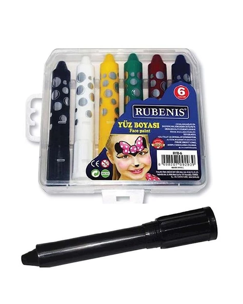 Rubenis Yüz Boyası 6 Renk - 2
