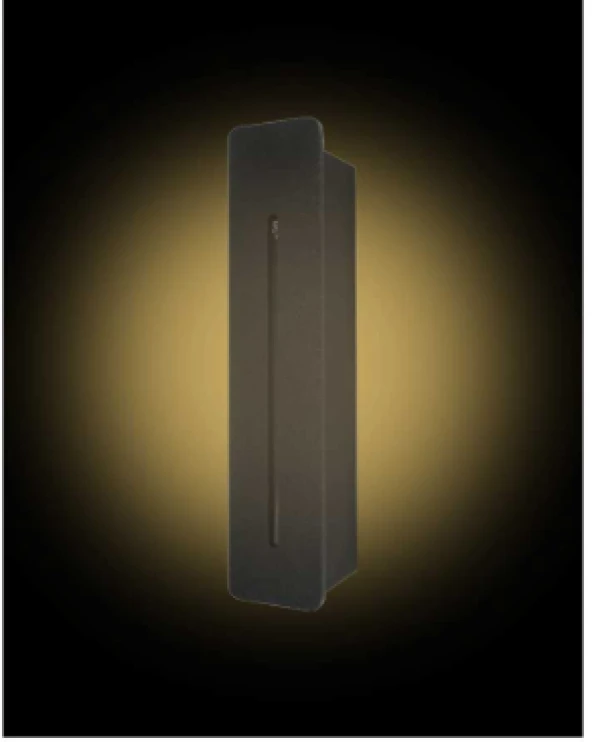 CATA CT 5172 3W Cree Led Koridor Aydınlatması Siyah Kasa Günışığı - Resim 2