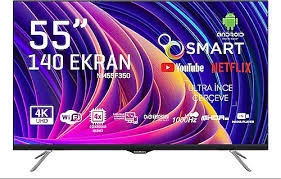 Nordmende NM55F350 4K Ultra HD 55" 140 Ekran Uydu Alıcılı Smart LED TV