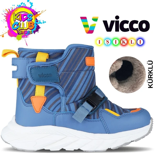 Vicco Karoo Phylon Kauçuk Taban Ortopedik Unisex Çocuk Kar Botu ürün görseli