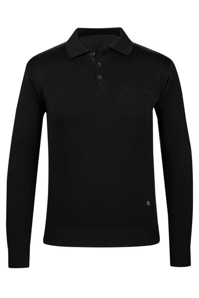 Erkek Polo Yaka Cepli Sweatshirt  6857 BGL-ST04024 ürün görseli