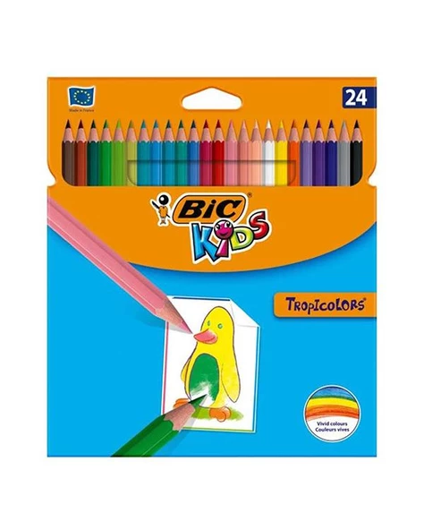 Bic Kids Tropicolors Kuru Boya Seti 24'lü