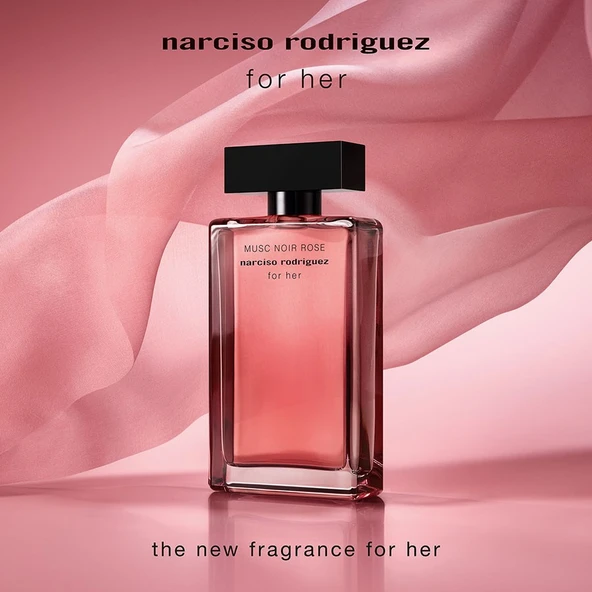 Narciso Rodriguez For Her Musc Noir Rose EDP 50ML Kadın Parfümü - Resim 3