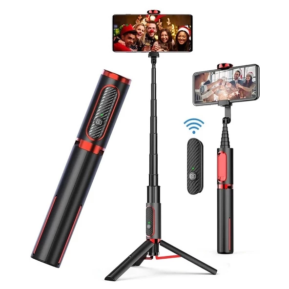 Valkyrie 360 Bluetooth Telefon Tutucu Bluetooth Selfi Çubuğu