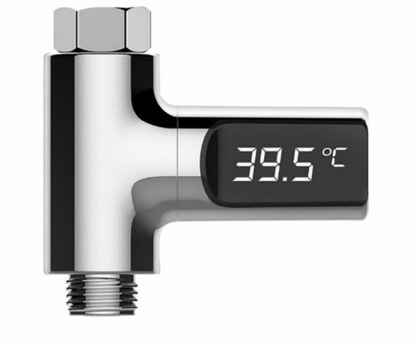 Dijital LED Monitörlü Mutfak Banyo ve Duş Termometresi