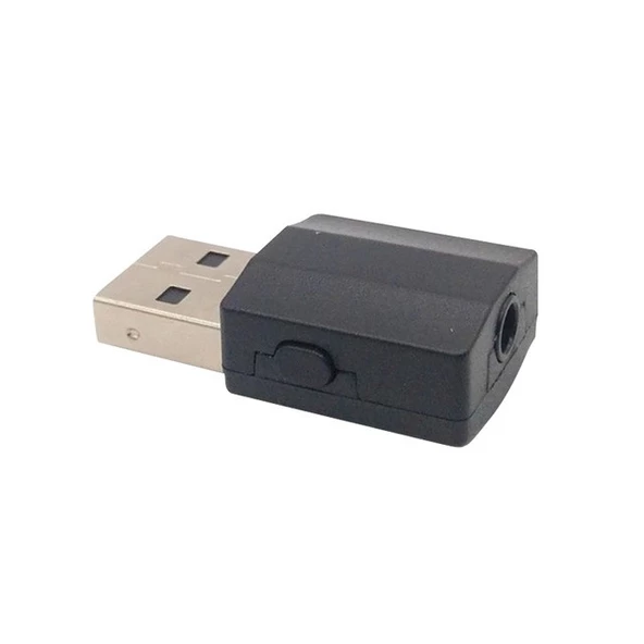 Bluetooth 5.0 Tuşlu PC / AUX / ARAÇ / TV Stereo Ses Alıcı Verici - 5