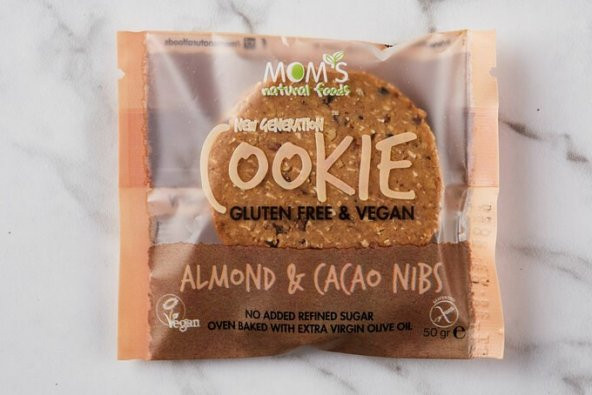 MOMS Gluten Free-Vegan Brownie Cookie 50 gr