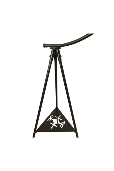 Dekoratif Metal Çiçeklik Saksı Askısı Dekoratif Saksılık - Resim 9