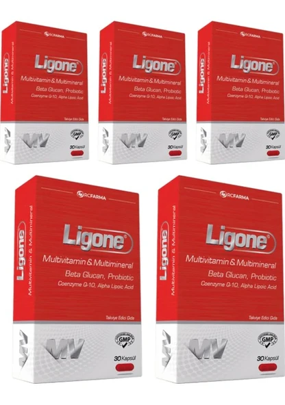 Ligone Beta-Glucan Probiotic Multivitamin 30 Tablet 5 Adet
