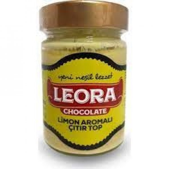 Leora Limon Aromalı Çıtır Top 160 gr