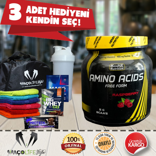 Hendrix Amino Acids 500 Gr + 3 HEDİYE