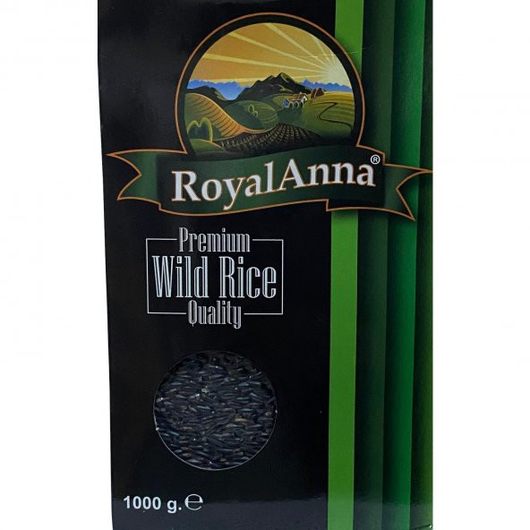 Royal Anna Wild Rice Siyah Pirinç 1 Kg