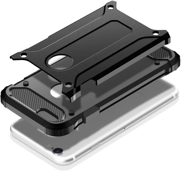 FitCase iPhone 11 Pro Max Zırh Tank Tam Koruma Arka Kapak - 6