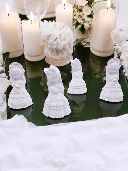 Prensesler ve Makyaj Malzemeleri, Ev-Okul Etkinlik Taş Boyama Seti, Fırça ve Boyalar - 7