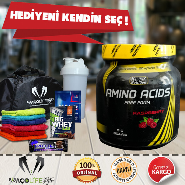 Hendrix Amino Acids 500 Gr + HEDİYENİ KENDİN SEÇ!