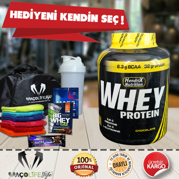 Hendrix Nutrition Whey Protein Tozu 2270 Gr + HEDİYENİ KENDİN SEÇ!