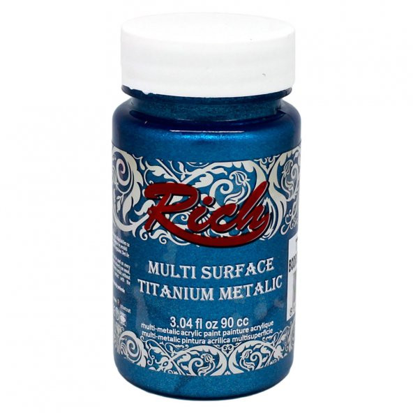 Rich Multi Tıtanıum Metalik 90 CC Bodrum Mavi 2566 - 2