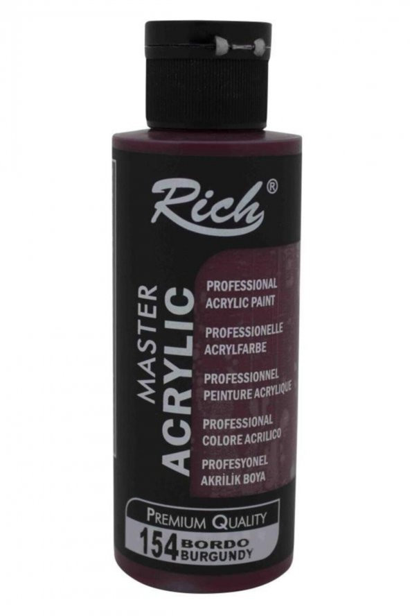 Rich Akrilik Boya Master 120 CC Bordo 120-154