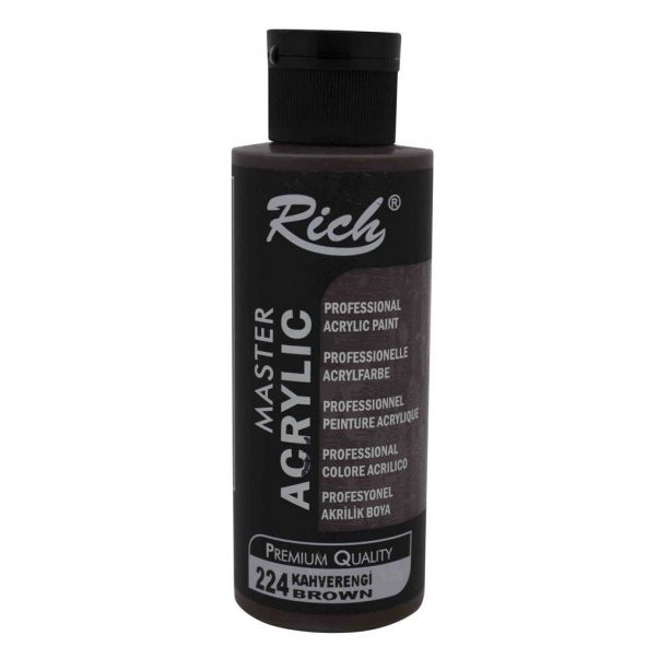 Rich Akrilik Boya Master 120 CC Kahverengi 120-224 - 2