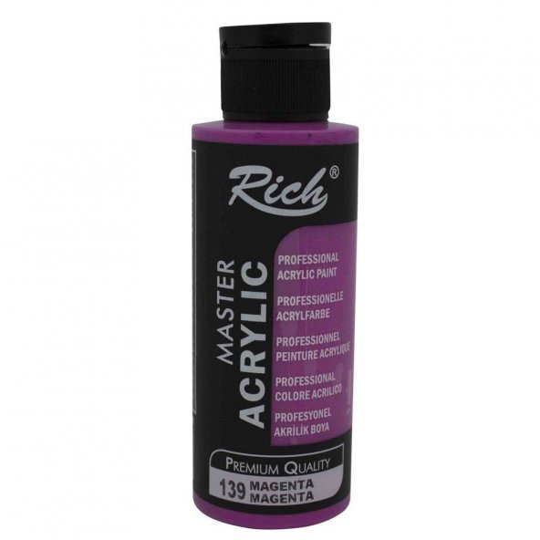 Rich Akrilik Boya Master 120 CC Magenta 139 - 2