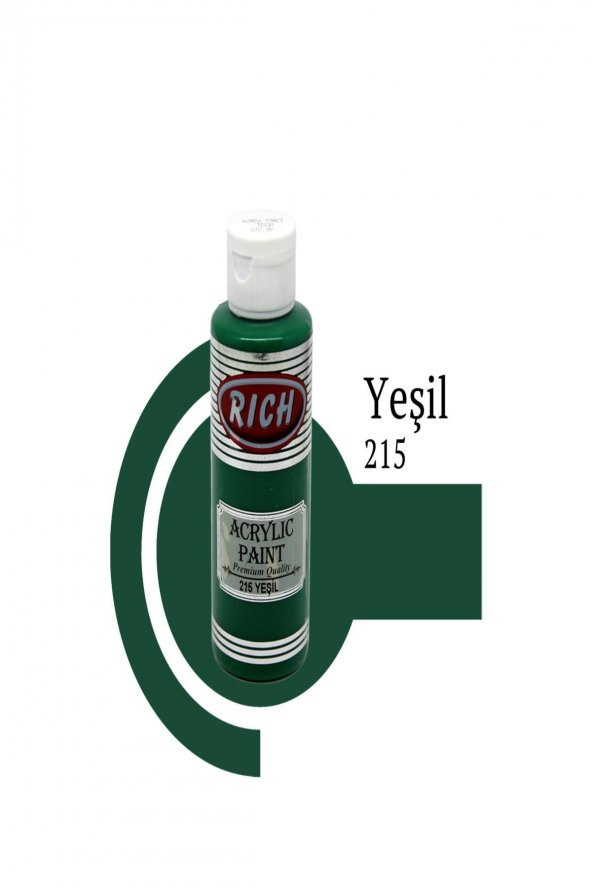 Rich Akrilik Boya Master 120 CC Yeşil 120-215