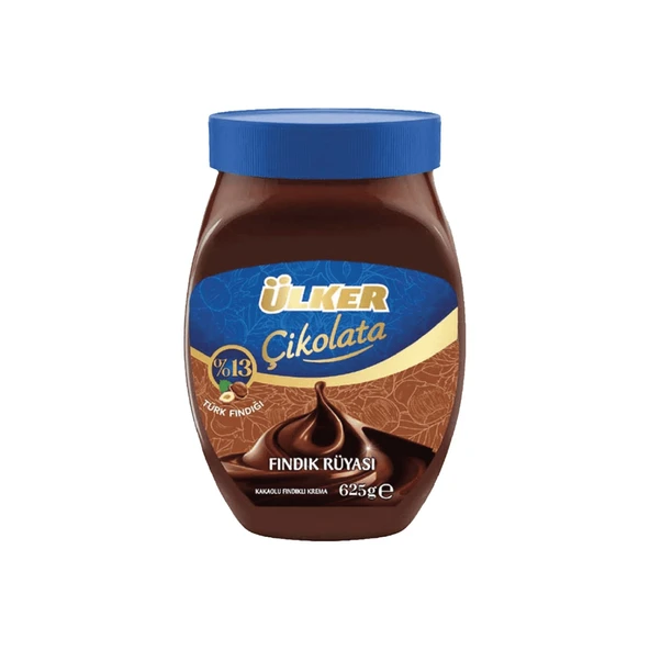 Ülker Fındık Rüyası Kakaolu Fındık Kreması 625 gr x 6 Adet - Resim 3
