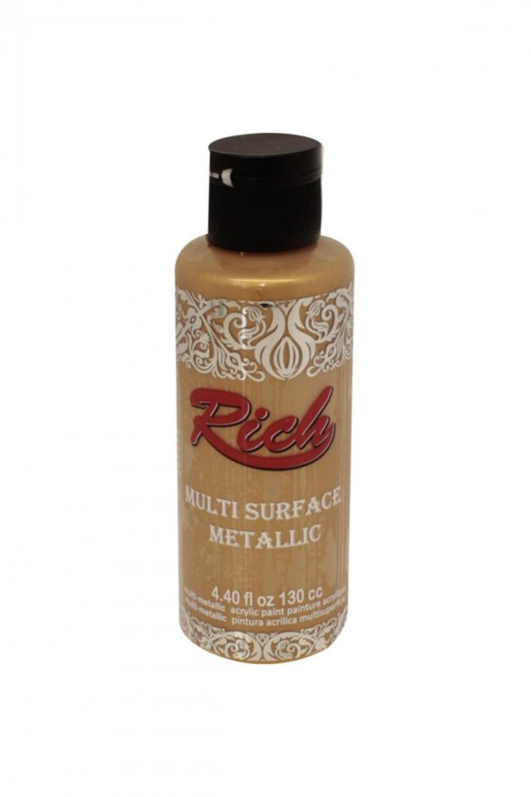 Rich Multi Sufrace Metalik Boya 120 CC Antik Altın 6506