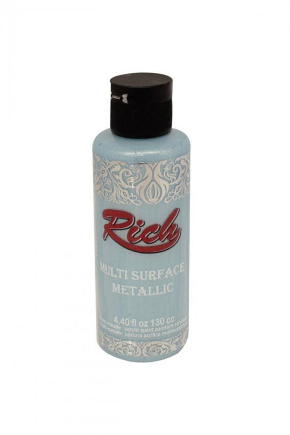 Rich Multi Sufrace Metalik Boya 120 CC Bebek Mavi 6538