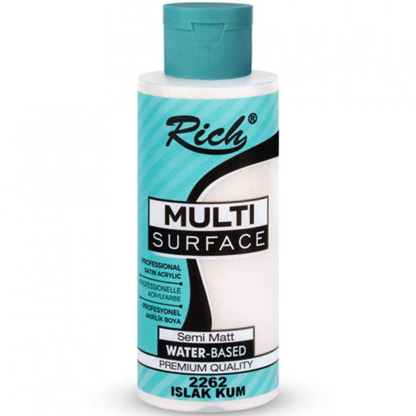 Rich Akrilik Boya Multi Surface 120 CC Islak Kum 2262 - 2
