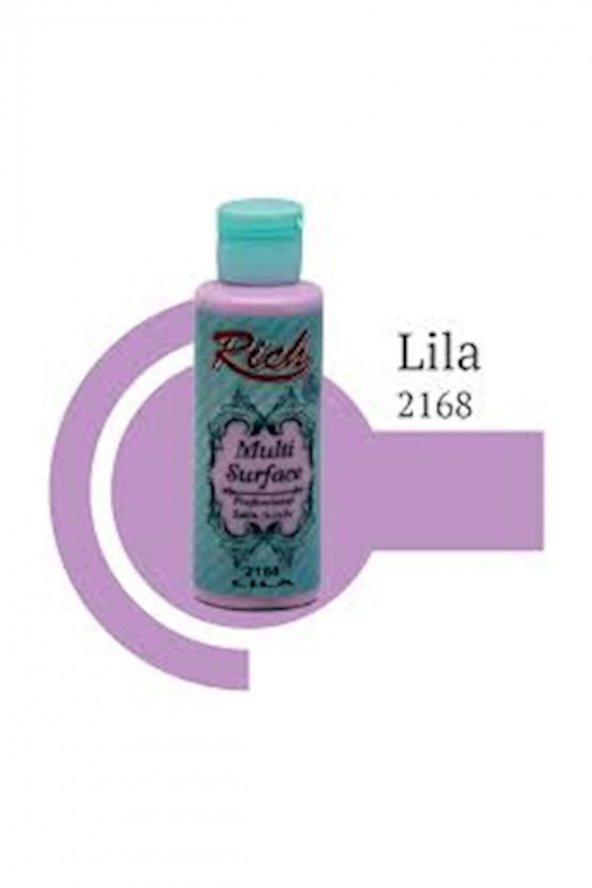 Rich Akrilik Boya Multi Surface 120 CC Lila 2168