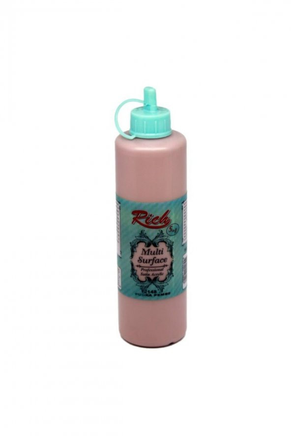 Rich Akrilik Boya Multi Surface 500 CC Pudra Pembe 2148