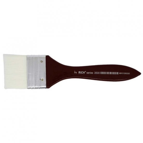 Rich Fırça Bordo Saplı Beyaz Sentetik Zemin 3500 Seri No:2 FRÇ-01289 - 2