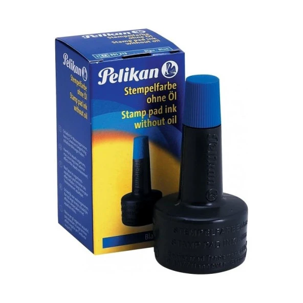 Pelikan Istampa Mürekkebi 28 ML Mavi 351213 ürün görseli 1