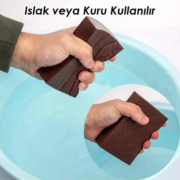 Atlas Takoz Kübik Sünger Zımpara 120 Kum - 4