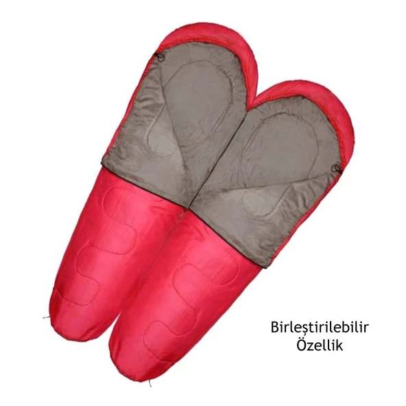 Evolite Alfa Pro Uyku Tulumu 0ºC - Kırmızı - 6