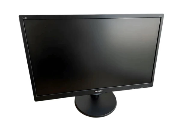 Monitör 23.6" Phılıps 243V5L Vga Dvı 1920X1080 2.El 3Ay Garanti