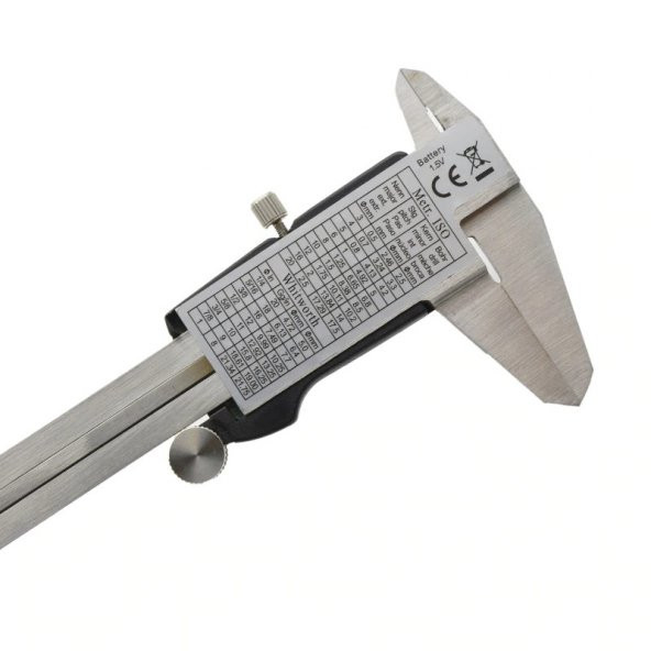Valkyrie 150 x 0,01MM Dijital Paslanmaz Çelik Elektronik Kumpas - 4