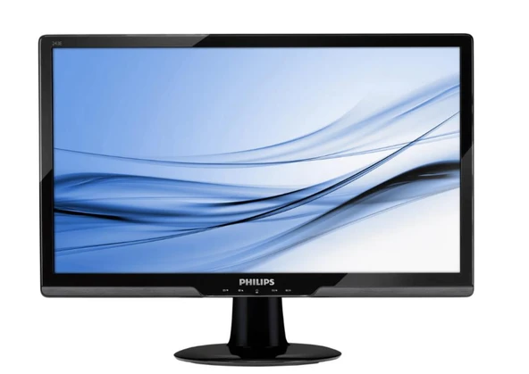 Monitör 23.8" Phılıps 243E 4Ms 75Hz Vga Dva Fhd Ips Led (B Kalite) 2.El 3Ay Garanti