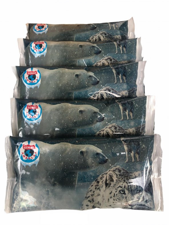 Jel İçerikli 500 gr Poşet Buz Aküsü 10 Adet - 3