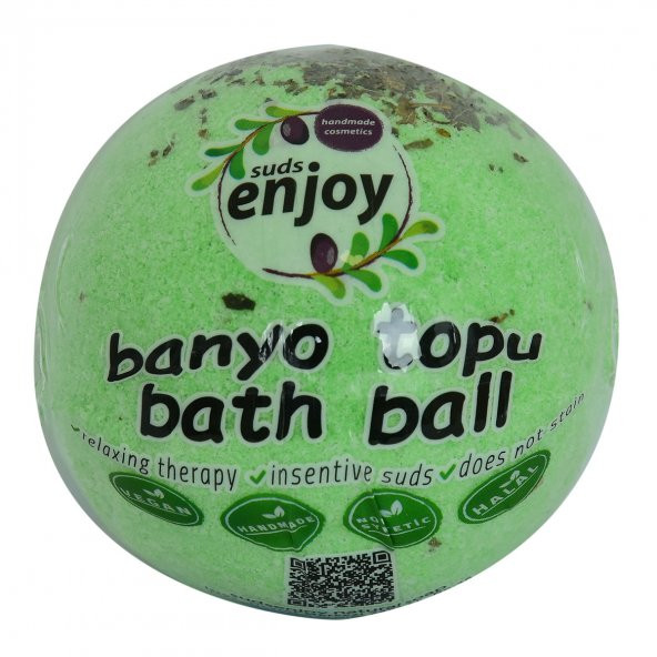 Okaliptuslu El Yapımı Banyo Küvet Topu Sabunu Yeşil 90-120 Gr - 2