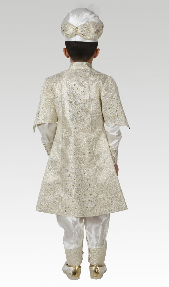 Şanlı Tuğralı Şehzade Padişah Sünnet Elbisesi - Resim 3