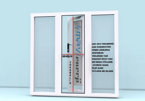 Pileli Sineklik Kapı Sineklik Pilse Sineklik - 6