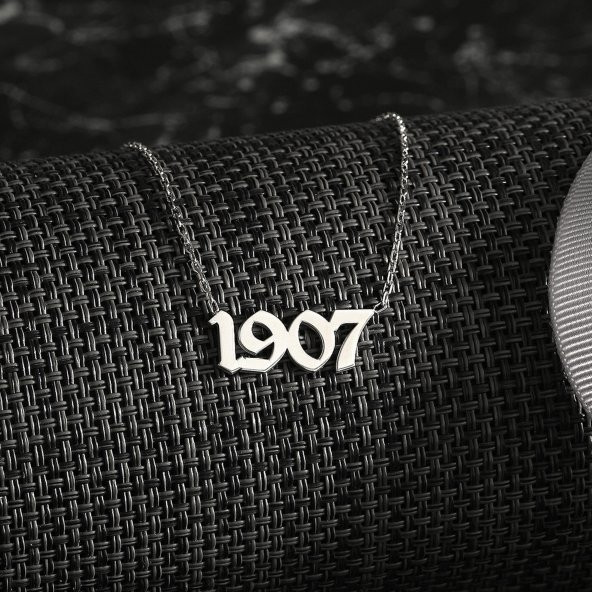 925 Ayar Gümüş Kişiselleştirilebilir Sayılı Kolye - 2