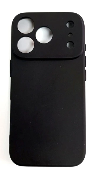 Apple iphone 17 Pro Uyumlu Kamera Ve Ekran Çıkıntılı Mat Yumuşak Kılıf ürün görseli 1