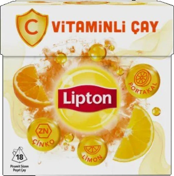 Lipton C vitaminli Çay 18 x 2g