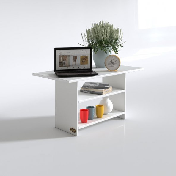 Kenzlife orta salon sehpası boston byz 075*070*50 yemek masası - Resim 2