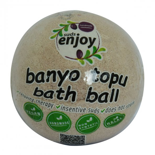 Enjoy Lavantalı El Yapımı Banyo Küvet Topu Sabunu Mor 90-120 Gr - 5
