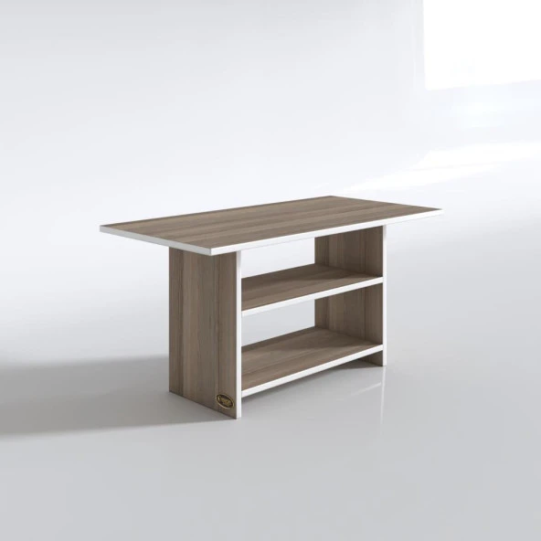 Kenzlife orta salon sehpası boston crd 075*090*50 yemek masası - Resim 3